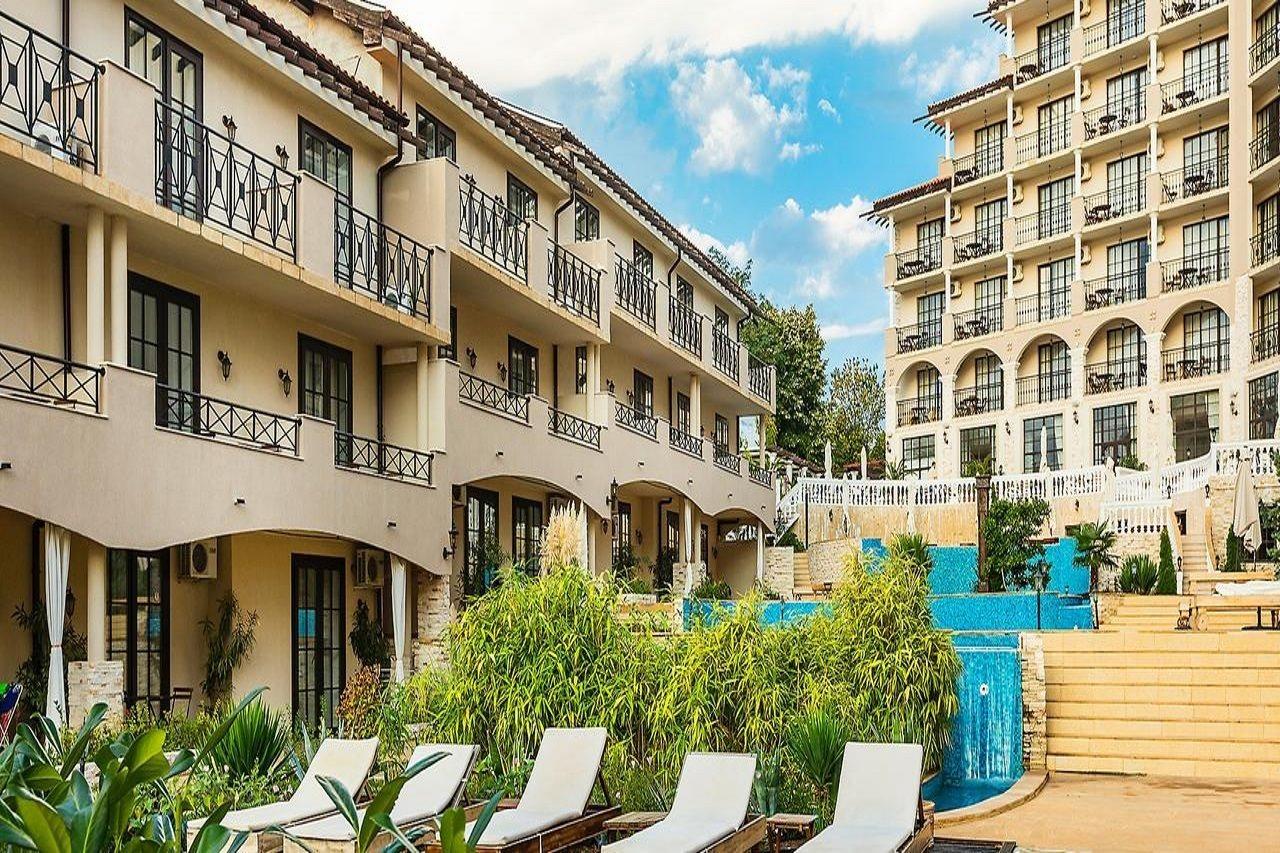 The Cliff Beach Apartments Obzor Exterior photo
